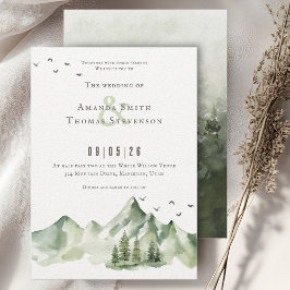 Elegante, ruhige Landschaft Einladung