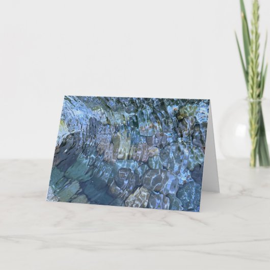 Elegante, ruhige Szene Karte (Vorderseite)