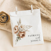 Elegante Rustic Boho Wedding Custom Gevor Bag Geschenktütchen