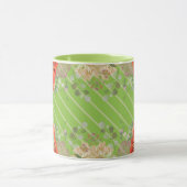 Elegante rustikale Blumenküche Tasse (Zentrum)