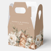 Elegante Rustikale Boho-Hochzeitsgeschenkboxen Geschenkschachtel (Geöffnet)