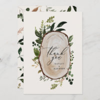 Elegante rustikale botanische Vegetation Danke chi