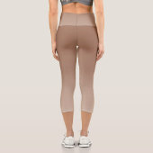 Elegante Rustikale Bronze Highlights Leggings Loca (Rückseite)