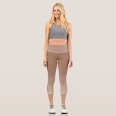 Elegante Rustikale Bronze Highlights Leggings Loca (Vorderseite)