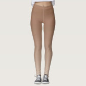 Elegante Rustikale Bronze Leggings (Vorderseite)