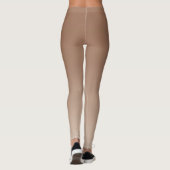 Elegante Rustikale Bronze Leggings (Rückseite)