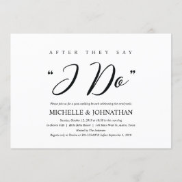 Elegante rustikale einladung