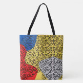 Elegante rustikale Farbpunkte Tasche (Vorderseite)