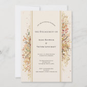 Elegante Rustikale Fesselpartei Einladung (Vorderseite)