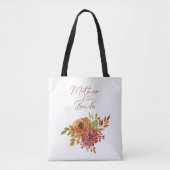 Elegante Rustikale Herbstflormutter der Braut Tasche (Vorderseite)