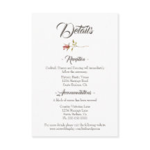 Elegante Rustikale Hochzeit im Herbst-Umschließkar