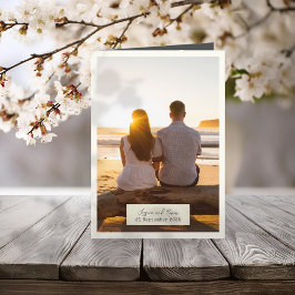 Elegante rustikale Hochzeit mit Foto Programm