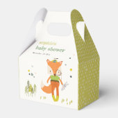 Elegante rustikale Niedliche Woodland Fun Fox Kind Geschenkschachtel (Vorderseite)