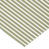 Elegante Rustikale Olivenbäume Grüne Französische  Tischdecke (Schrägansicht)