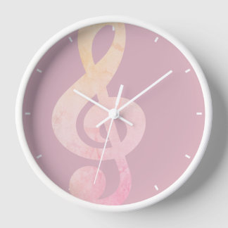 Elegante Rustikale Rosa Grunge Kunst, Dichtung und Uhr