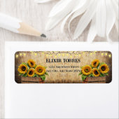 Elegante rustikale Sonnenblumenkiste Moderne Babyd (Insitu)