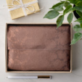 Elegante Rustikale Terracotta Herbst Seidenpapier (Geschenk)