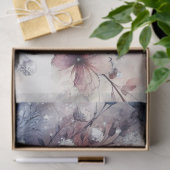 Elegante rustikale Vintag Inspirierte Blumendekoup Seidenpapier (Geschenk)