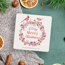 Elegante rustikale Weihnachtsbaumschrift