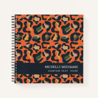 Elegante Safari Tier Leopard Spot MONOGRAM