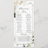 Elegante Sage Gold Aquädukt Eukalyptus Grüne Programm (Rückseite)