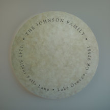 Elegante Sage Gold Rücksendeadresse