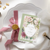 Elegante Sage Green Romantic Rustic Save the Date