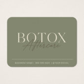 Elegante Sage Minimal Botox Nachsorge (Vorderseite)