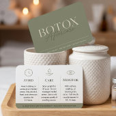 Elegante Sage Minimal Botox Nachsorge