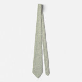 Elegante Salbeigrüne Botanik Krawatte (Vorderseite)