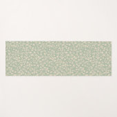 Elegante Salbeigrüne Botanik Yogamatte (Vorderseite (Horizontal))