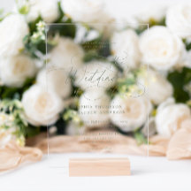 Elegante Salbeigrüne Flourish-Kalligrafie-Hochzeit