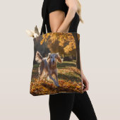 Elegante Saluki Shoulder Tasche (Von Nahem)