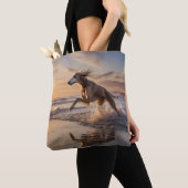 Elegante Saluki Shoulder Tasche (Von Nahem)