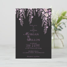 Elegante sanfte Blush-Lavendel-Blumen-Hochzeit Sch