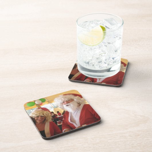 Elegante Santa Collection. Getränkeuntersetzer (Rechte Seite)