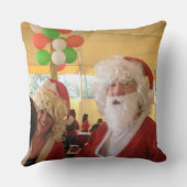 Elegante Santa Collection. Kissen (Rückseite)