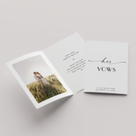 Elegante, saubere minimalistische Foto Hochzeit. I Karte