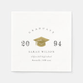 Elegante Sauberkeit Kleiner Abschluss Serviette (Vorderseite)