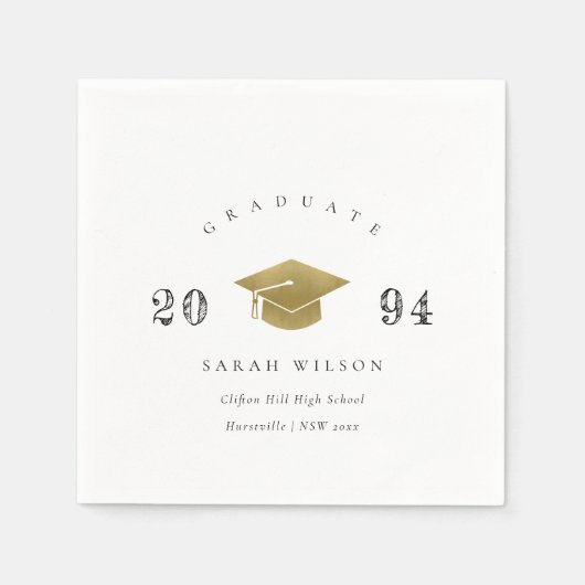 Elegante Sauberkeit Kleiner Abschluss Serviette (Vorderseite)