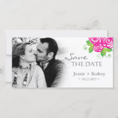 Elegante Save the Date Einladung (Vorderseite)