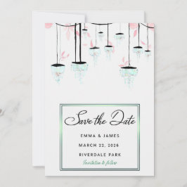 Elegante Save the Date Einladung