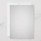 Elegante, Save the Date Einladung (Rückseite)