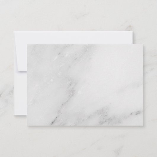 Elegante Save the Date-Karte - Daten speichern RSVP Karte (Rückseite)