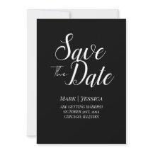 Elegante Save-the-Date-Karte | Modern Minimalistis