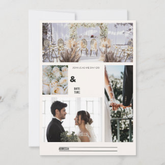 Elegante Save-the-Date-Karte Save The Date