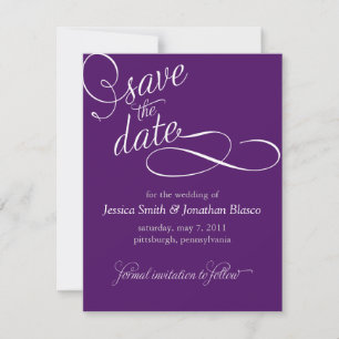 Elegante Save the Date Mitteilung