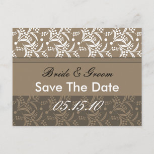Elegante Save the Date Postkarten