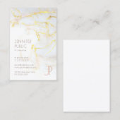 Elegante Schablonen-moderne Visitenkarte (Vorne/Hinten)