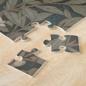 Elegante Schafe Lavendel Blumen Hintergrund Puzzle (Seite)